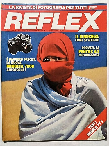 Rivista reflex marzo - reflex, 1985
