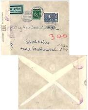 Finlandia 50p Armi e Castello 5M a Savonlinna 1944 Grankulla, Kauniainen posta aerea