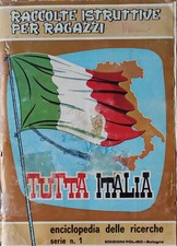 ALBUM FIGURINE "TUTTA ITALIA" FOL-BO 1971 MANCANO 13 FIGURINE E 27 STEMMI