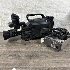 Videocamera vintage JVC GY-X3 3CCD AA-P250U AC full size Pro S testata funziona vedi descrizione!