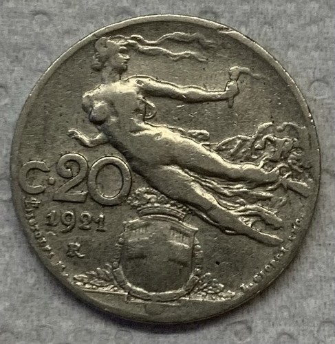 Moneta centesimi 1921 regno - centesimi,