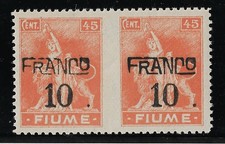 (V130)   Fiume 1919 Cat. Sass