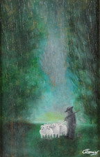 Dipinto olio CURT CLEMENS
