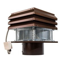 Aspiratore per camino Tirafumo Aspirafumo Professionale GEMI tondo da 25 cm