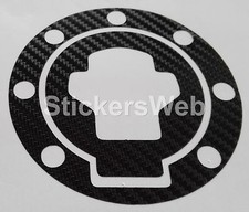 Adesivo Tappo Serbatoio SUZUKI GSX-R GSXR 600 750 1000 (Carbonio Nero) C.515