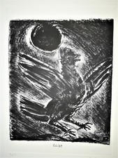 Ferruccio Ferrazzi - Eclisse - lito p.d.A. - 1974 - 50x70