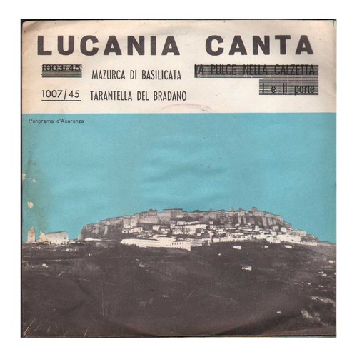 Lucania canta vinile 45 - lucania,