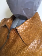 Giacca Da Donna In Vera Pelle           Color Cognac Tg.42
