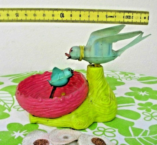 Uccellini molla vintage raro - a,
