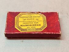 Scatolina zeolithe per affilare rasoi primi novecento