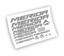 Merida kit adesivi completo 17 pezzi per mountain bike e bici da corsa