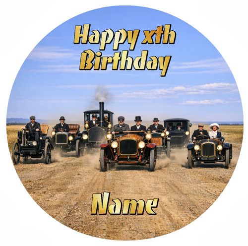 Cake topper commestibile auto - cake,