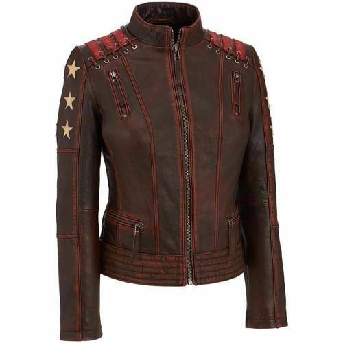 Giacca pelle donna - pelle,