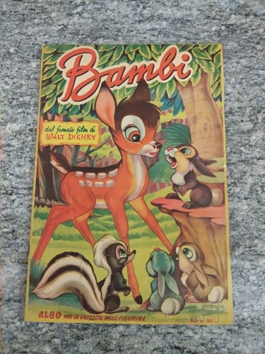 Album figurine bambi - figurine, lampo