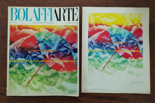 B2845 bolaffi arte 43 1974 - n°,