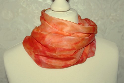 Foulard seta raso grande