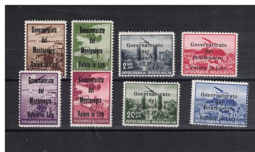 Italia 1972 montenegro posta - italia,