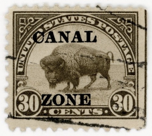 Panama postal canal - panama, postal: