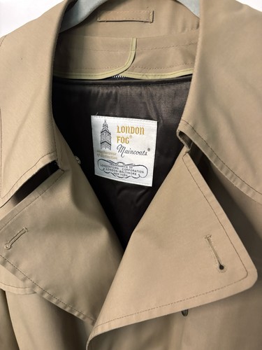 Trench coat uomo vintage anni