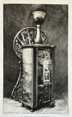 émile gallé krieger gravure - Émile,