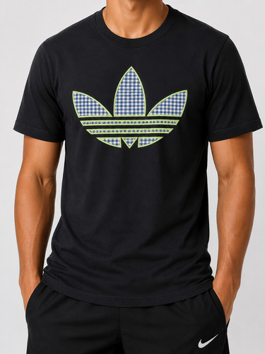 Shirt adidas nera - t-shirt,