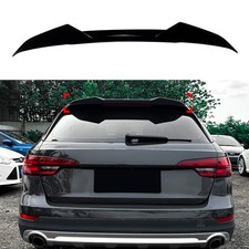 PER AUDI A4 B9 S LINE AVANT SW 2016-2024 SPOILER POSTERIORE SUL TETTO NERO
