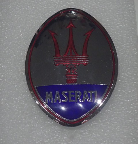Maserati placca emblema - maserati,