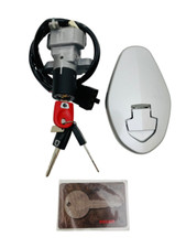 KIT CHIAVE DUCATI 749 999 S R DARK DAL 2003 AL 2007 CD 59820312D NUOVO ORIGINALE