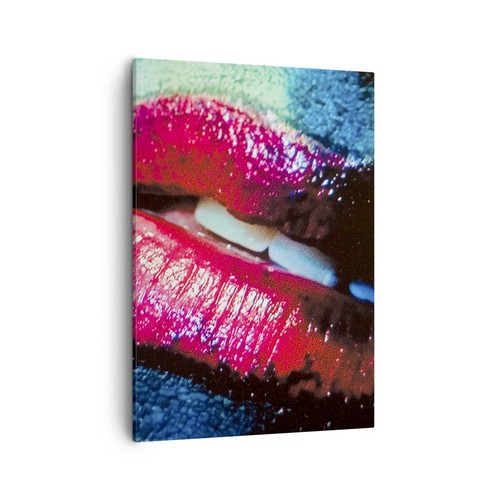 Quadro tela 50x70cm labbra - 50x70cm,