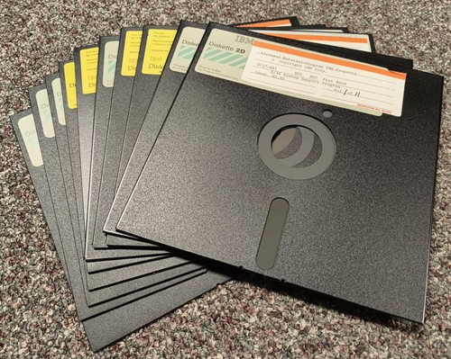 Lotto dieci floppy - di,