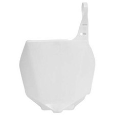 portanumero anteriore Rtech Suzuki Rm 125 / 250 - Rmz 250 - Rmz 450 bianco