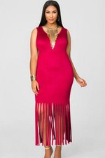 Abito aperto eco pelle