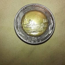 Moneta 500 lire repubblica - 500,
