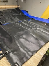 Trampolino kayak Old Hobie Adventure Island 2014 nero MESH modello professionale con camme