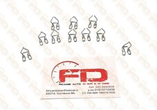 MOLLETTE IN METALLO FISSAGGIO MODANATURE ESTERNE PEZZI 10 FIAT 500 D/ 600 D