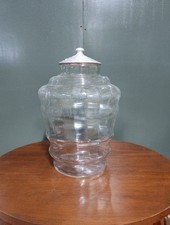 BARATTOLO DELLE CARAMELLE IN VETRO EPOCA 900