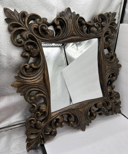 Specchio legno intagliato