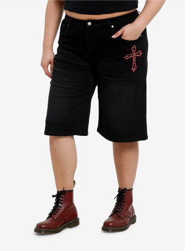 Hot topic jorts donna - hot, denim