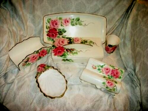 Cottagecore tole roses - cottagecore, hp