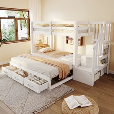 Letto a castello bianco 90x200