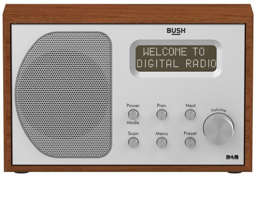 Radio dab legno bush - in,