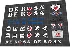 SET DECALCOMANIE TELAIO DEROSA