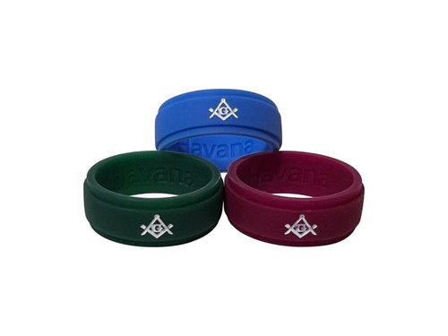 Anelli massonici silicone - anelli, in