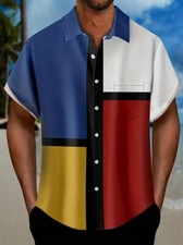 Camisa hawaiana tela