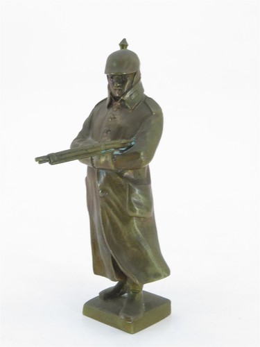 Scultura bronzo soldato - scultura, di