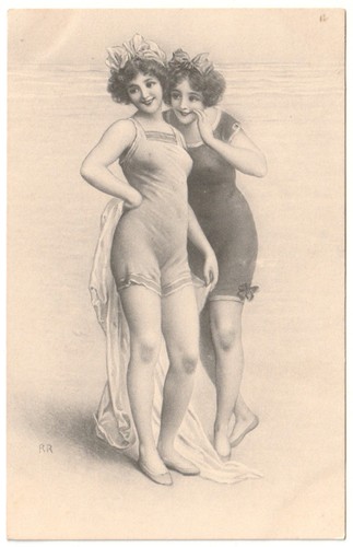 1918 ragazze mare costumi - 1918,