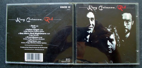 King crimson red - king,