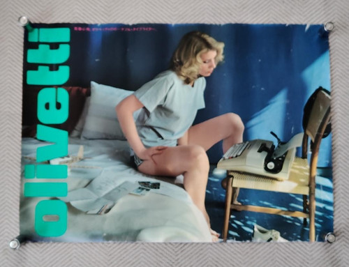 Olivetti poster vintage - olivetti,