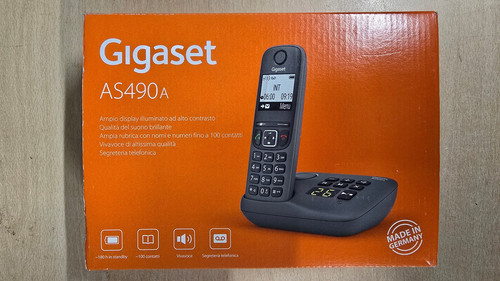 Cordless gigaset as490a - gigaset, con