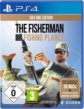 Fisherman fishing planet - planet,
